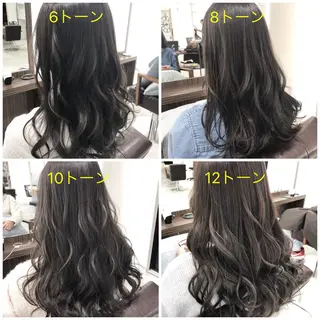 カラー Zina 難波所属・YUDA 湯田のヘアスタイル