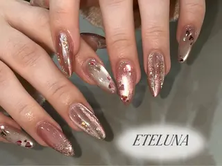 ネイル ETERNA Nail 銀座店【パラジェル/フィルイン/チップ長さだし/マグネット/ニュアンス】所属・ア カリのネイルデザイン