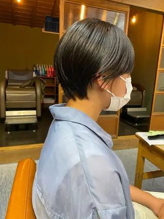 ショート 小日向 沙織のヘアスタイル