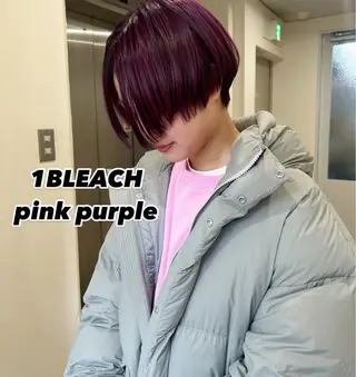 ショート カラー ショート/ボブ/ 心斎橋/宮脇美奈のヘアスタイル