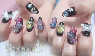 ネイル まるみ ♡のネイルデザイン