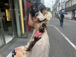 ロング 量産ヘアセット/ ヘアメAyakaのヘアスタイル