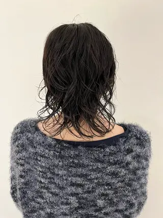 ミディアム パーマ ANY/ Nanaのヘアスタイル