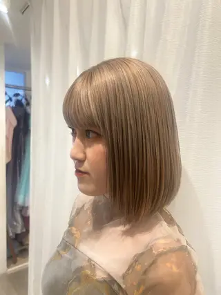 カラー いまい ちひろのヘアスタイル
