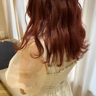 セミロング 韓国ヘア🇰🇷 SAYAのヘアスタイル