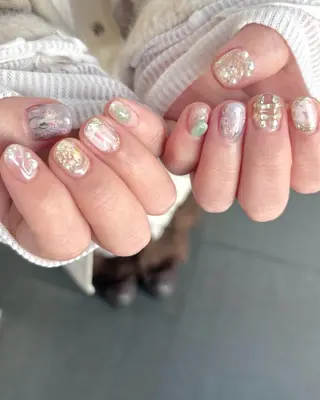 ネイル ネイルエルーシェ所属・Manatsu🌻 立川ネイリストのネイルデザイン