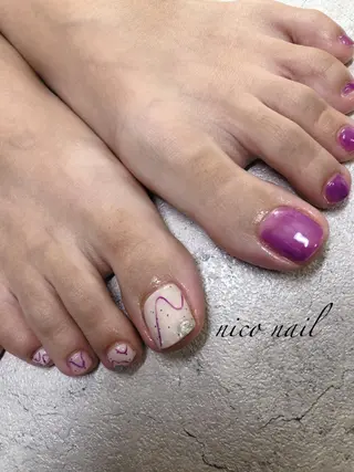 ネイル 香芝市ネイルサロン nico nailのネイルデザイン