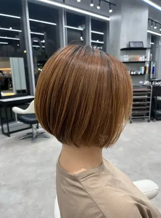 ショート 🩷hair salon dot. tokyo color 🩷所属・hao 🎀🫧のヘアスタイル