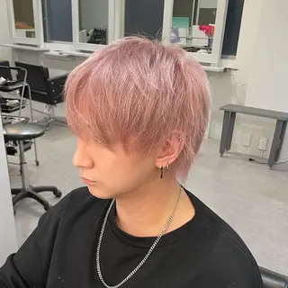 カラー メンズ Cielro【 シェイロ 】所属・Cielro/ダブル カラー/西田咲希のヘアスタイル