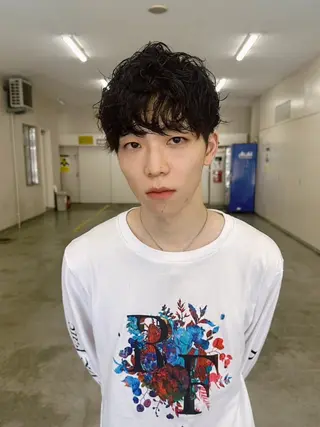 パーマ メンズ 拓斗/天神/ メンズカット👑のヘアスタイル