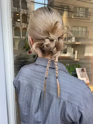 ヘアアレンジ MAR.co薬院浄水店所属・薬院aiko 🧡暖色艶髪のヘアスタイル