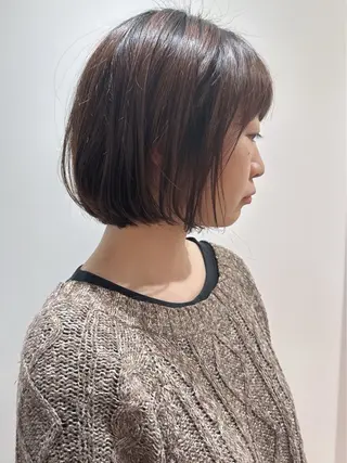 ショート モリオフロムロンドン原宿本店所属・ショート/ボブ/ハイ トーン/Nanahaのヘアスタイル