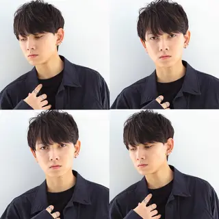 ショート メンズ カジュアルを女っぽく 𝗮𝘆𝗮𝗰𝗼のヘアスタイル