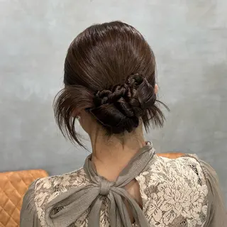 ヘアアレンジ 透明感カラー🫧 ✴︎meiのヘアスタイル