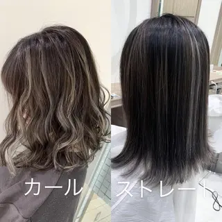 ミディアム カラー N° jillva ♦️川端裕司♦️のヘアスタイル