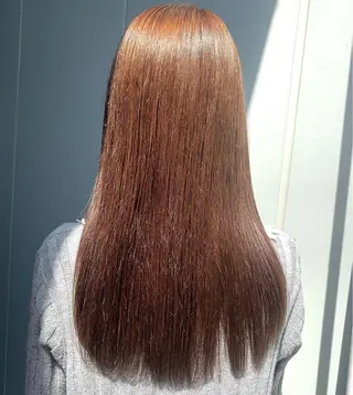 ロング カラー ainico.所属・明治神宮前 NANAMIのヘアスタイル