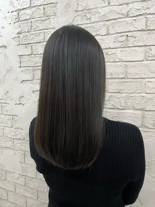 ロング 🪽髪質改善ストレー ト🤍美羽🤍のヘアスタイル