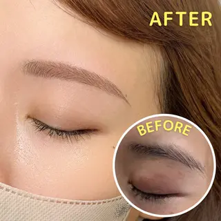 アイブロウ HAIR&MAKE POSH 日暮里のネイルデザイン