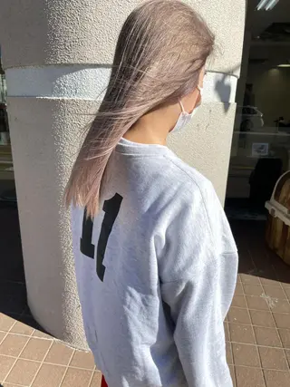 セミロング カラー職人/上川原 雄飛のヘアスタイル