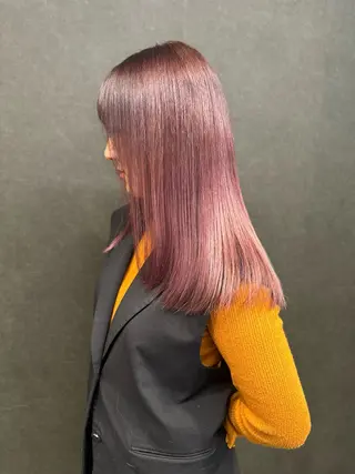 セミロング 宮崎 風花のヘアスタイル