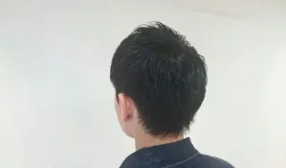 ショート メンズ 透明感ハイライト◎ 伊藤夏海のヘアスタイル