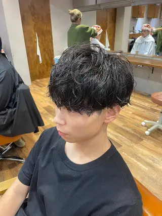 ショート パーマ メンズ 🔥メンズ特化パーマ 🦖増田弘明🦖のヘアスタイル