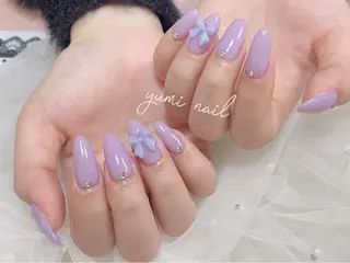 ネイル 𝐲𝐮𝐦𝐢🎀 長さ出しデザイン専門のネイルデザイン