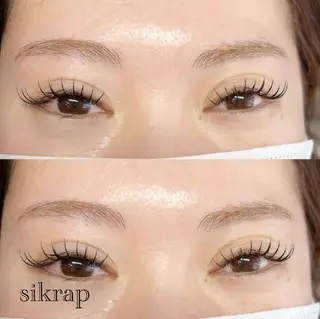 マツエク・マツパ sikrap所属・sikrap 🫧のマツエク・マツパデザイン