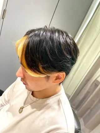 ミディアム メンズ 銀座メンズカット/ 銀座メンズパーマ/のヘアスタイル