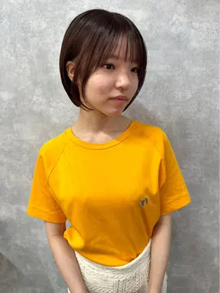 ショート カラー C'LD Hair Produce【シールドヘアープロデュース】所属・シールドヘアー/那覇 /縮毛矯正/ブリーチのヘアスタイル