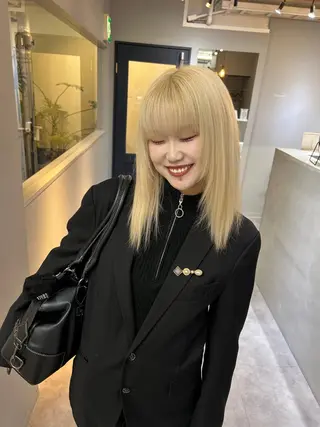 セミロング 似合わせ🎀 Miku♡のヘアスタイル