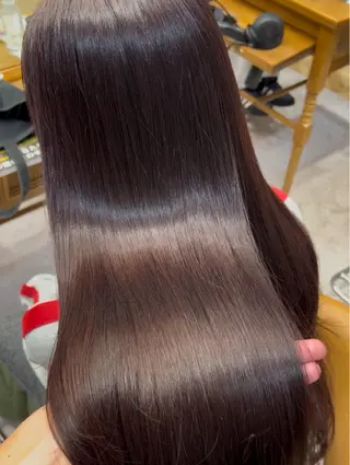 ロング 韓国レイヤー/顔周り /縮毛矯正/羽田航のヘアスタイル