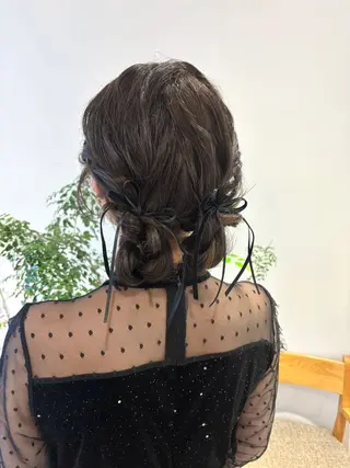 セミロング カラー ヘアアレンジ 透明感カラー/ レイヤーkotonoのヘアスタイル