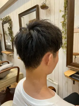 ショート メンズ †山尾 大輝†のヘアスタイル