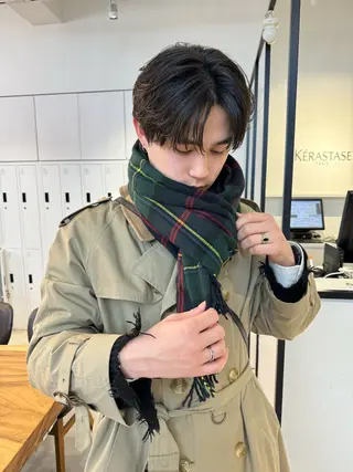 メンズ 🇰🇷カルマパーマ kaito🇰🇷のヘアスタイル