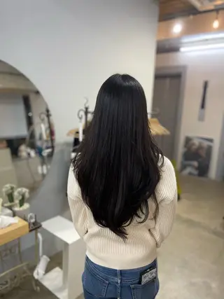 ロング cuore/ みく/艶カラーのヘアスタイル