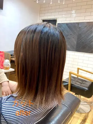 セミロング JUNO HAIR SALON所属・RuCOR. yuriのヘアスタイル