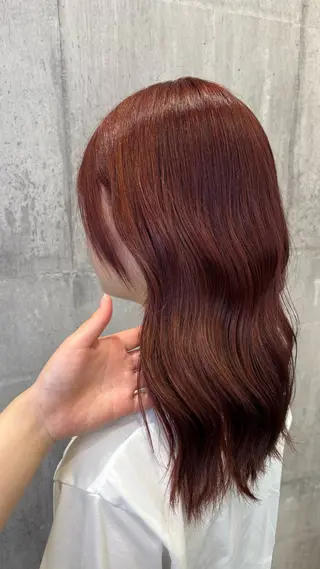 カラー EARTH 田端咲希のヘアスタイル