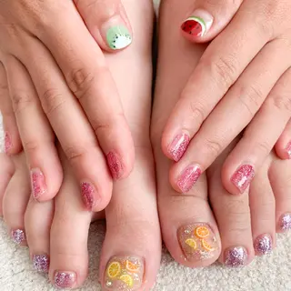 キッズ ネイル 木村 千晴のネイルデザイン