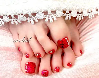 ネイル orchid ♡オーキッドのネイルデザイン