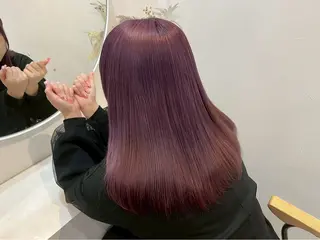 ロング カラー 鈴木 凜音のヘアスタイル