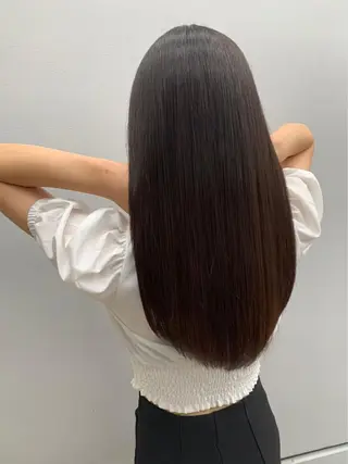 ロング 河内 大慎のヘアスタイル