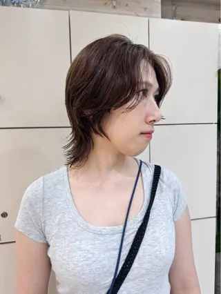 ショート カラー パーマ Seeknext // Rukaのヘアスタイル