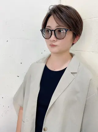 ショート オーナースタイリスト 佐藤のヘアスタイル