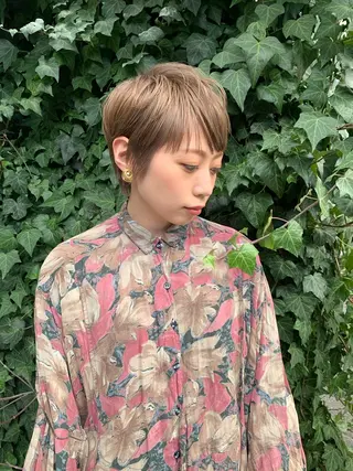 ショート ill 天神　西通り所属・山本 晶大のヘアスタイル