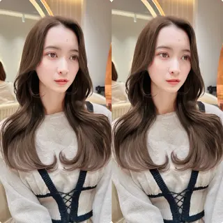 セミロング レイヤー❣️縮毛矯正 川村利幸のヘアスタイル