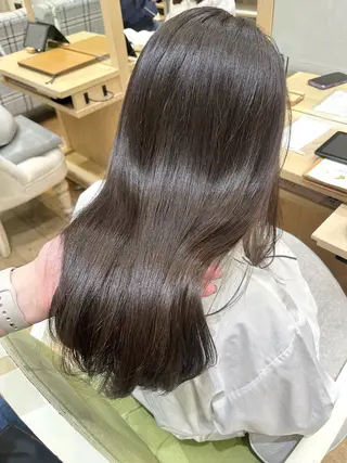 セミロング カラー 暖色カラー/似合わせ カット/名古屋/辻のヘアスタイル