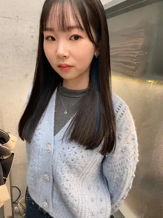 ミディアム カラー センスをお届けします 大谷将生INFPのヘアスタイル