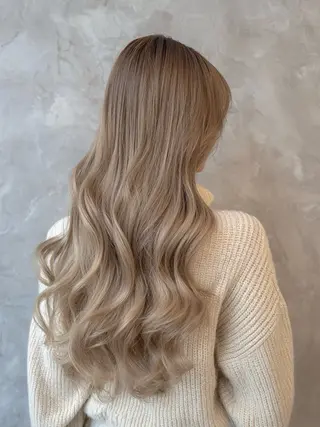 ミディアム カラー 池袋/カラー特化🎨 ロング料金なし🩵のヘアスタイル