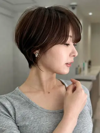 ショート 多毛専門/ 酒井愛由のヘアスタイル